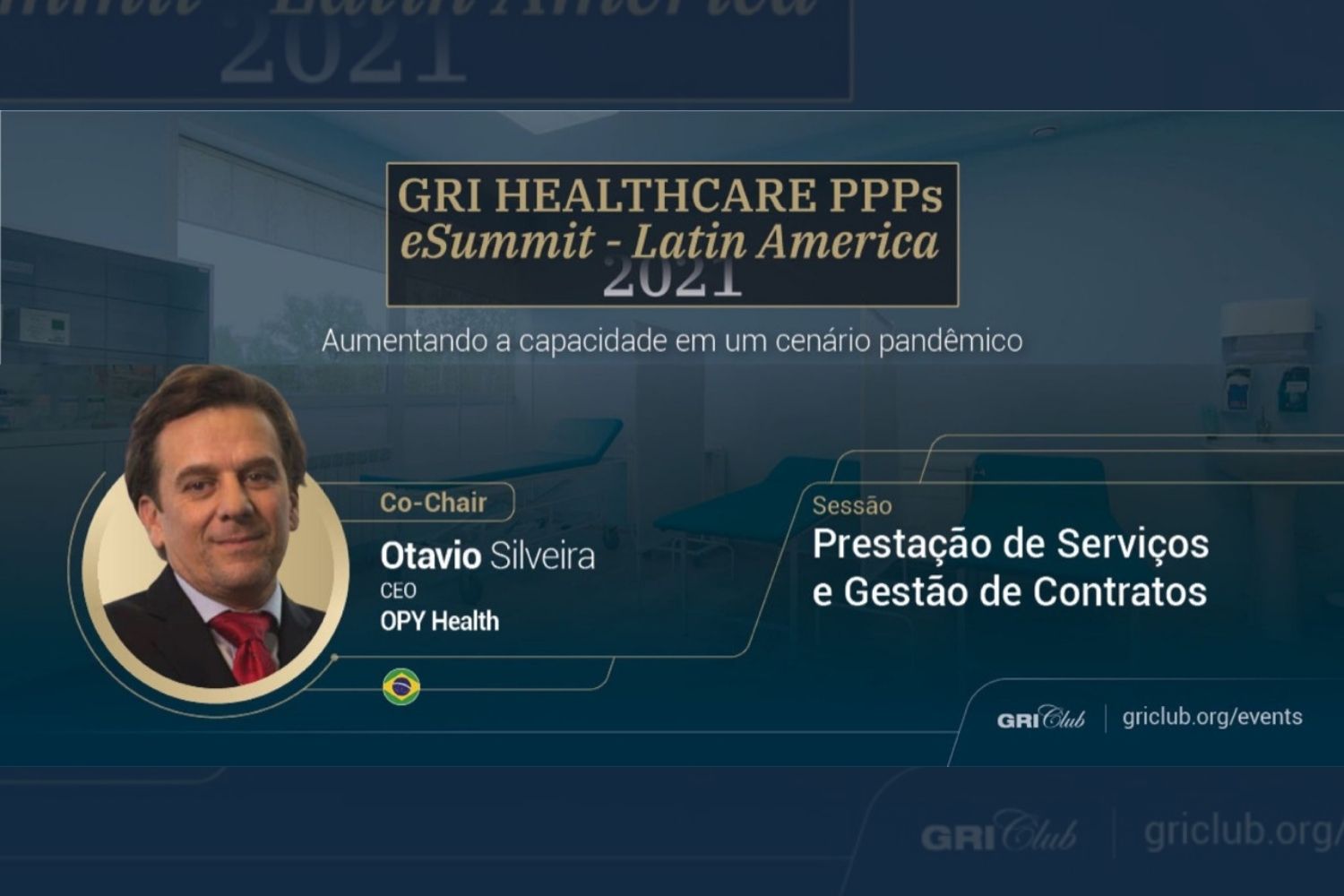 Featured image for “CEO da Opy participa de evento da GRI Healthcare sobre PPPs e os desafios de implantação”