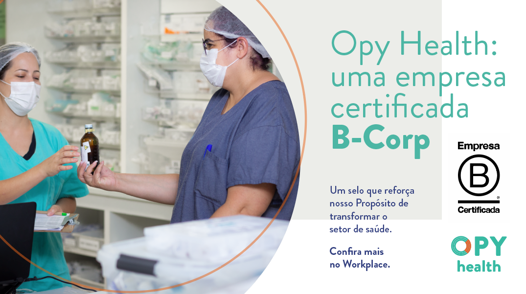 Featured image for “Opy Health se torna uma Empresa B Certificada”
